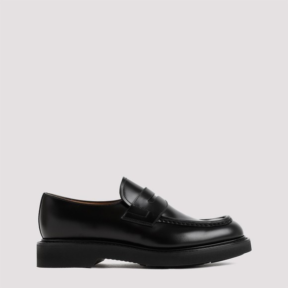 Churchs Black Calf Leather Lynton Loafers - NWT main image 5